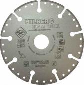 Диск   125 х 22,23  по металлу Hilberg Super Metall 520125 TRIO-DIAMOND