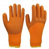 Перчатки с латексным покрытием "Торро"  оранж.
