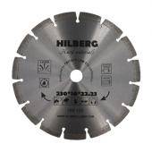 Диск    230 х 22,23 сегмент  Hilberg Hard Materials Лазер HM106