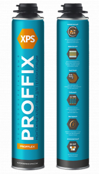 Клей-пена PROFFIX  XPS 850 мл (12шт)