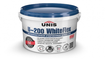 UNIS U-200 WHITEFLEX   клей высокопластичный банка (5кг)